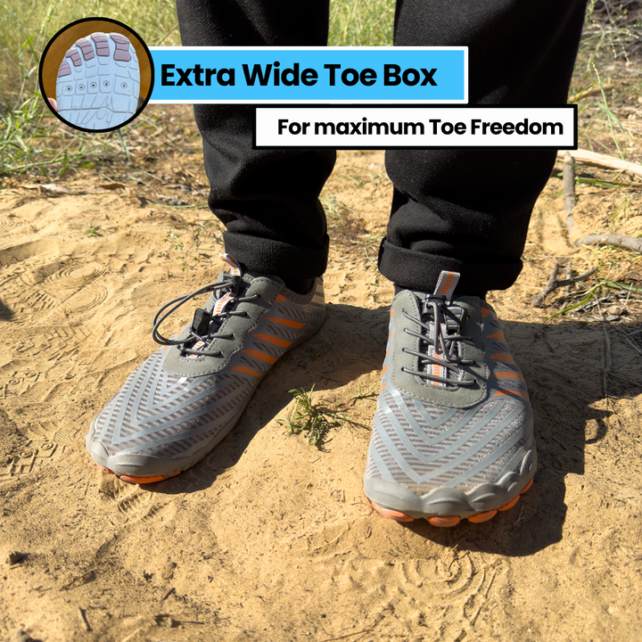 TerraRidge Unisex Barefoot Hiking Shoes