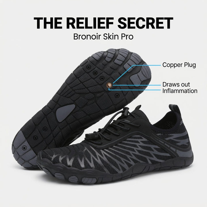 Grounding SkinPro 2.0 Barefoot Shoes with Copper Sole