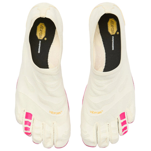 TerraGrip Men's Five-Toe Barefoot Shoes — Ivory Fuchsia