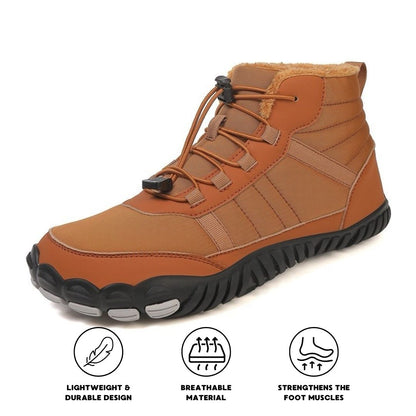 TerraUrban Unisex Waterproof Winter Barefoot Boots