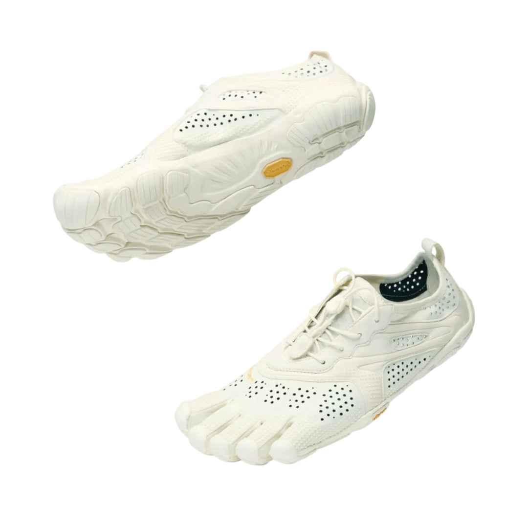 TerraRun Men's Five-Toe Barefoot Shoes — Total Ivory