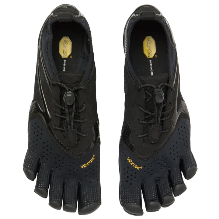 TerraRun Men's Five-Toe Barefoot Shoes — Total Black